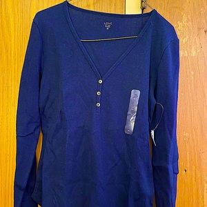Gap Navy Blue Long Sleeve Shirt!